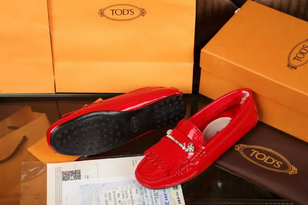 TODS Loafers Lined with fur Women--006